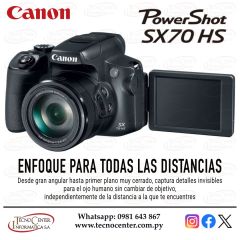Cámara Canon PowerShot SX70 HS